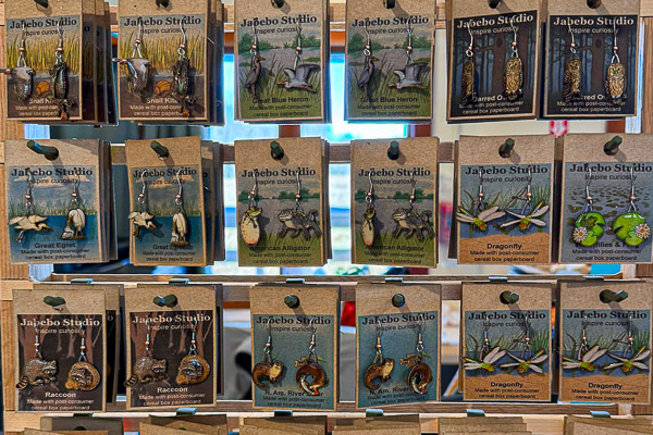 Earrings Now Available at the Nature Center